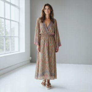 Boho Maxi Φόρεμα