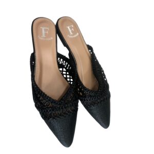 Flat Mule με Πλεκτή Διάτρητη Σχεδίαση - Image 3